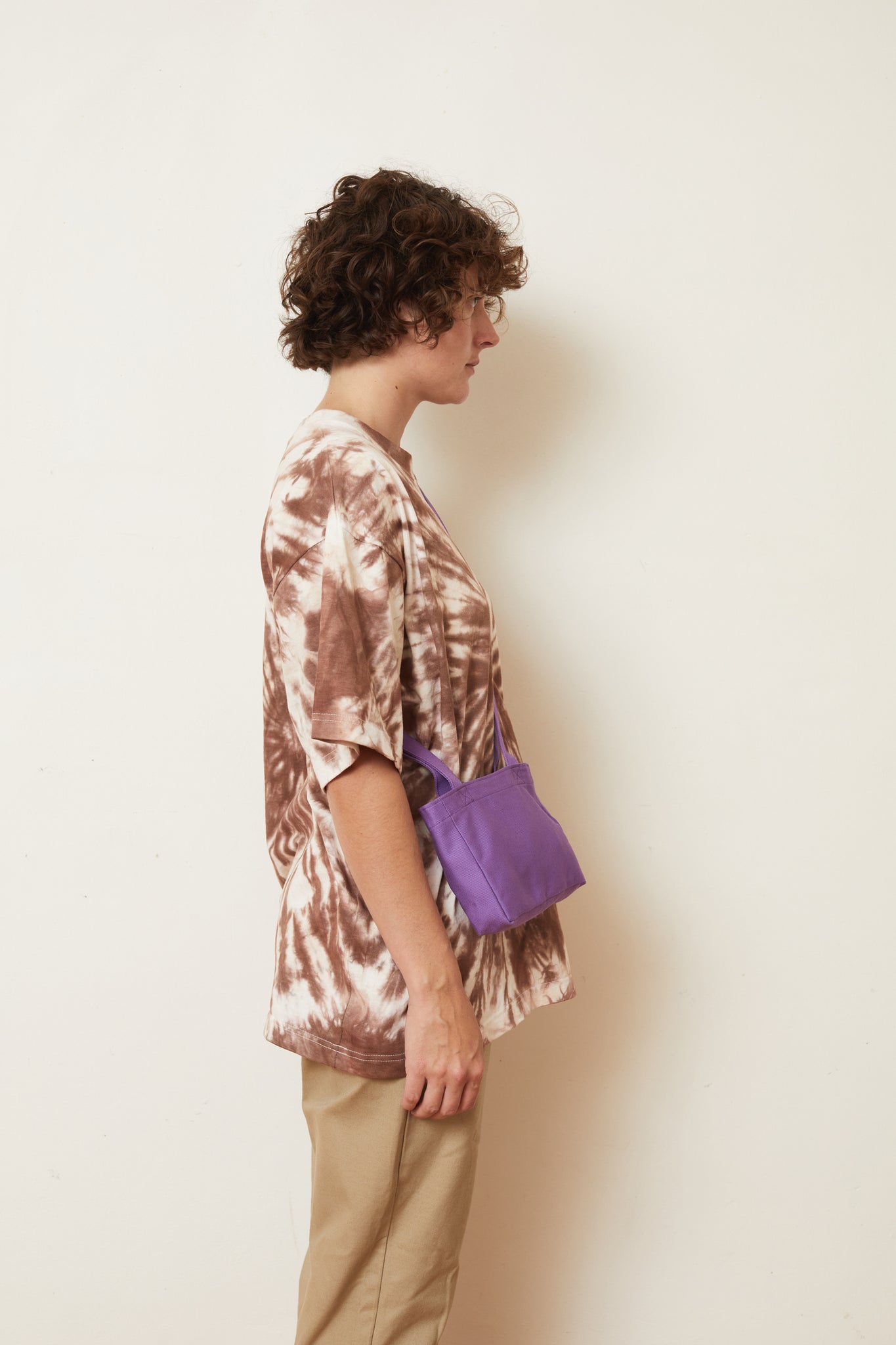 Plain Purple Mini Tote Bag